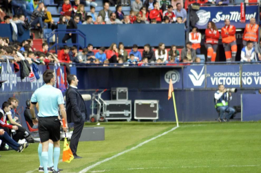 Fotos de la primera parte del partido.