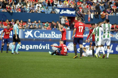 Fotos de la primera parte del partido.