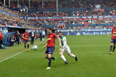 Fotos de la primera parte del partido.