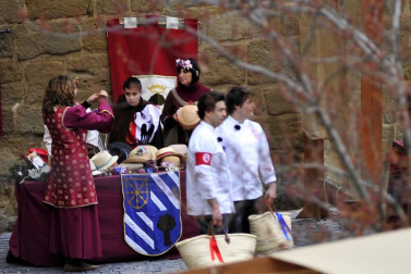 La plaza Carlos III El Noble de Olite ha acogido la grabación del programa de TVE Masterchef.
