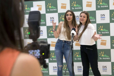 Los fans de Amaia Romero, ganadora de 'Operación Triunfo', pudieron sacarse fotos y grabar un vídeo con un mensaje de ánimo para apoyar a la navarra en Eurovisión