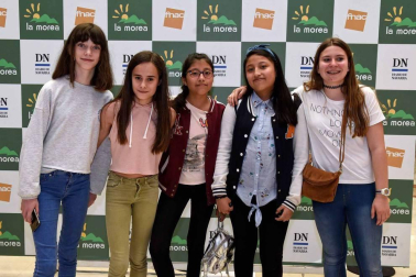 Los fans de Amaia Romero, ganadora de 'Operación Triunfo', pudieron sacarse fotos y grabar un vídeo con un mensaje de ánimo para apoyar a la navarra en Eurovisión