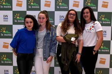 Los fans de Amaia Romero, ganadora de 'Operación Triunfo', pudieron sacarse fotos y grabar un vídeo con un mensaje de ánimo para apoyar a la navarra en Eurovisión