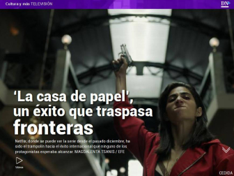 Además, las claves del éxito de 'La casa de papel'.