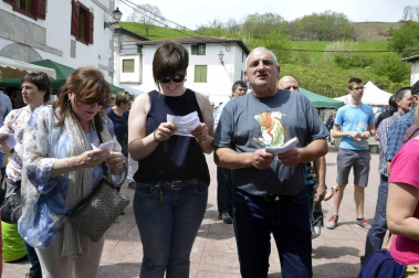 Imágenes del V Mercado de Productores y Encuentro de Promotores del Pirineo celebrado este domingo en Valcarlos.