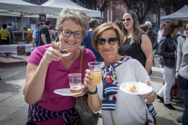 El escenario fue la plaza de San Francisco, donde el domingo se vendieron cerca de 5.000 pintxos -a un euro la unidad-, donados por 44 bares de Pamplona y Tafalla, y una veintena de empresas del sector alimentario. La recaudación por las ventas del evento de servirá para dar de comer a los refugiados que se concentran en Grecia, muchos de ellos sirios que huyen de la guerra que asola su país.