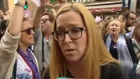 Miles de personas llenan las calles de toda España contra la sentencia de 'la Manada'