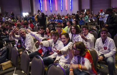 El equipo navarro FSIngenium Team participó en la final mundial de la First Lego League 2018 celebrada en el Cobo Center de Detroir, en Michiugan (EE UU).