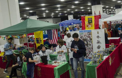 El equipo navarro FSIngenium Team participó en la final mundial de la First Lego League 2018 celebrada en el Cobo Center de Detroir, en Michiugan (EE UU).