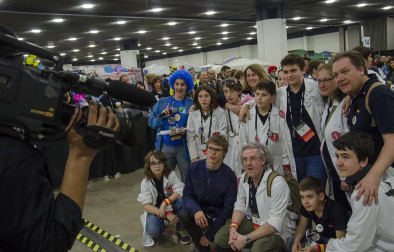 El equipo navarro FSIngenium Team participó en la final mundial de la First Lego League 2018 celebrada en el Cobo Center de Detroir, en Michiugan (EE UU).
