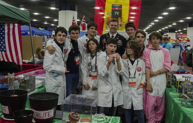 El equipo navarro FSIngenium Team participó en la final mundial de la First Lego League 2018 celebrada en el Cobo Center de Detroir, en Michiugan (EE UU).