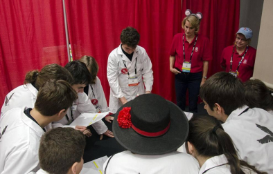 El equipo navarro FSIngenium Team participó en la final mundial de la First Lego League 2018 celebrada en el Cobo Center de Detroir, en Michiugan (EE UU).
