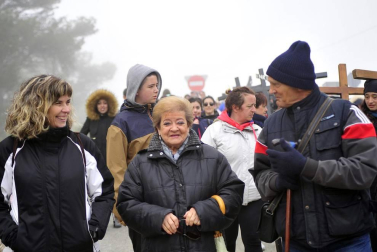 La tradicional marcha mariana de Tafalla cumplió 975 años este domingo 29 de abril de 2018.