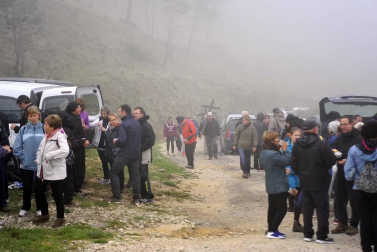 La tradicional marcha mariana de Tafalla cumplió 975 años este domingo 29 de abril de 2018.