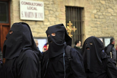 La tradicional marcha mariana de Tafalla cumplió 975 años este domingo 29 de abril de 2018.