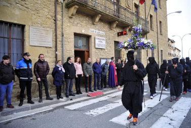 La tradicional marcha mariana de Tafalla cumplió 975 años este domingo 29 de abril de 2018.