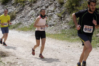 El valle de Yerri estrenó ayer una carrera de montaña con la celebración del I Trail Iranzu, organizado por el Club Trial Bici y con salida y meta junto al monasterio de Santa María de Iranzu (Abárzuza).