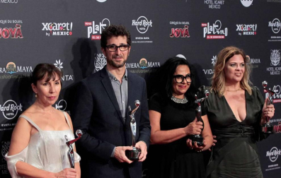 El cine iberoamericano celebró la quinta edición de la entrega de sus galardones en el parque mexicano de Xcaret.
