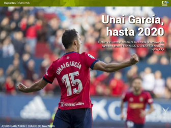 Además, Unai García, cerca de renovar con Osasuna.