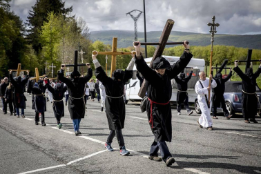 Imágenes de la romería de Roncesvalles.