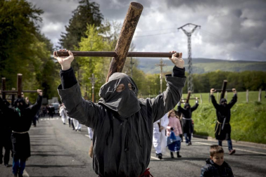 Imágenes de la romería de Roncesvalles.