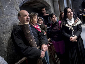 Imágenes de la romería de Roncesvalles.