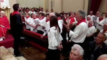 Quinta misa de la escalera de San Fermín
