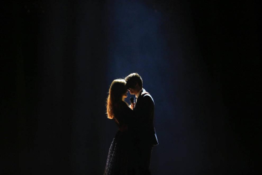 Amaia y Alfred, emocionados en el segundo ensayo de Eurovisión