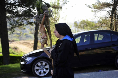 Romería de Ujué, que transcurre por Figarol, Carcastillo, Mélida y Olite