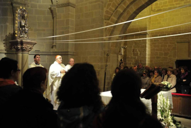 Romería de Ujué, que transcurre por Figarol, Carcastillo, Mélida y Olite