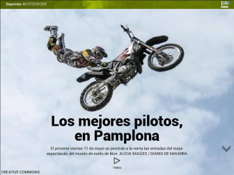 Además, cita con el mejor motocross.