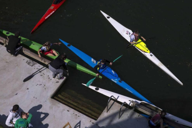 Tres clubes -dos de Pamplona y uno de Tudela- fueron los participantes en la cuarta y última jornada de los Juegos Deportivos de Navarra