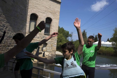 Tres clubes -dos de Pamplona y uno de Tudela- fueron los participantes en la cuarta y última jornada de los Juegos Deportivos de Navarra