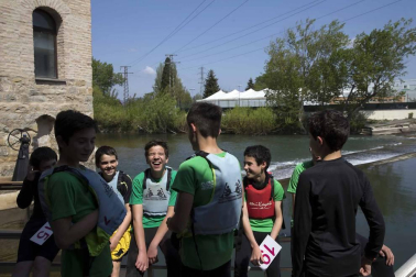 Tres clubes -dos de Pamplona y uno de Tudela- fueron los participantes en la cuarta y última jornada de los Juegos Deportivos de Navarra