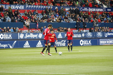 Fotos del Osasuna 2- 1 Oviedo del partido disputado en El Sadar.