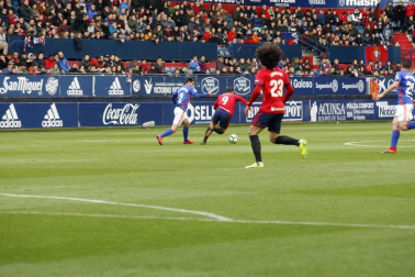 Fotos del Osasuna 2- 1 Oviedo del partido disputado en El Sadar.