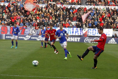 Fotos del Osasuna 2- 1 Oviedo del partido disputado en El Sadar.