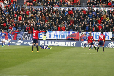 Fotos del Osasuna 2- 1 Oviedo del partido disputado en El Sadar.