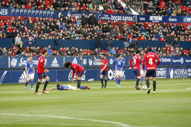 Fotos del Osasuna 2- 1 Oviedo del partido disputado en El Sadar.
