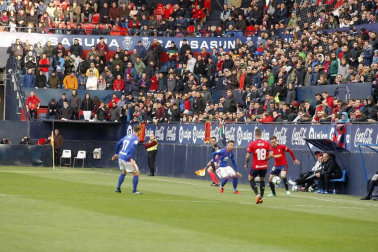 Fotos del Osasuna 2- 1 Oviedo del partido disputado en El Sadar.