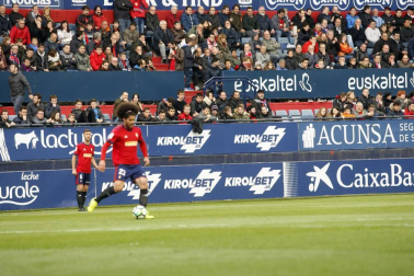 Fotos del Osasuna 2- 1 Oviedo del partido disputado en El Sadar.