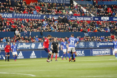 Fotos del Osasuna 2- 1 Oviedo del partido disputado en El Sadar.