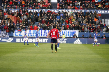 Fotos del partido Osasuna 2- 1 Oviedo disputado en El Sadar este sábado.