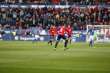 Fotos del partido Osasuna 2- 1 Oviedo disputado en El Sadar este sábado.