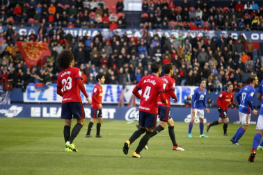 Fotos del partido Osasuna 2- 1 Oviedo disputado en El Sadar este sábado.