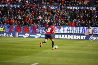 Fotos del partido Osasuna 2- 1 Oviedo disputado en El Sadar este sábado.