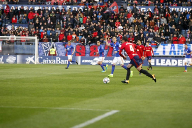 Fotos del partido Osasuna 2- 1 Oviedo disputado en El Sadar este sábado.