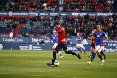 Fotos del partido Osasuna 2- 1 Oviedo disputado en El Sadar este sábado.