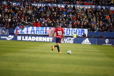 Fotos del partido Osasuna 2- 1 Oviedo disputado en El Sadar este sábado.