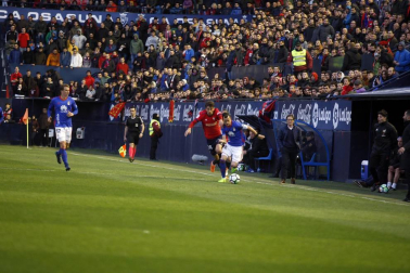 Fotos del partido Osasuna 2- 1 Oviedo disputado en El Sadar este sábado.